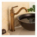 Vòi lavabo nóng lạnh bằng đồng cổ điển Kanly GCA16