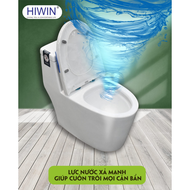 Bồn cầu nguyên khối cao cấp HIWIN MT-2282