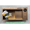 Chậu rửa bát inox 1 hố kèm rửa cốc Kagol K8846 RCV