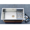 Chậu rửa bát inox 304 1 hố Kagol KA7545