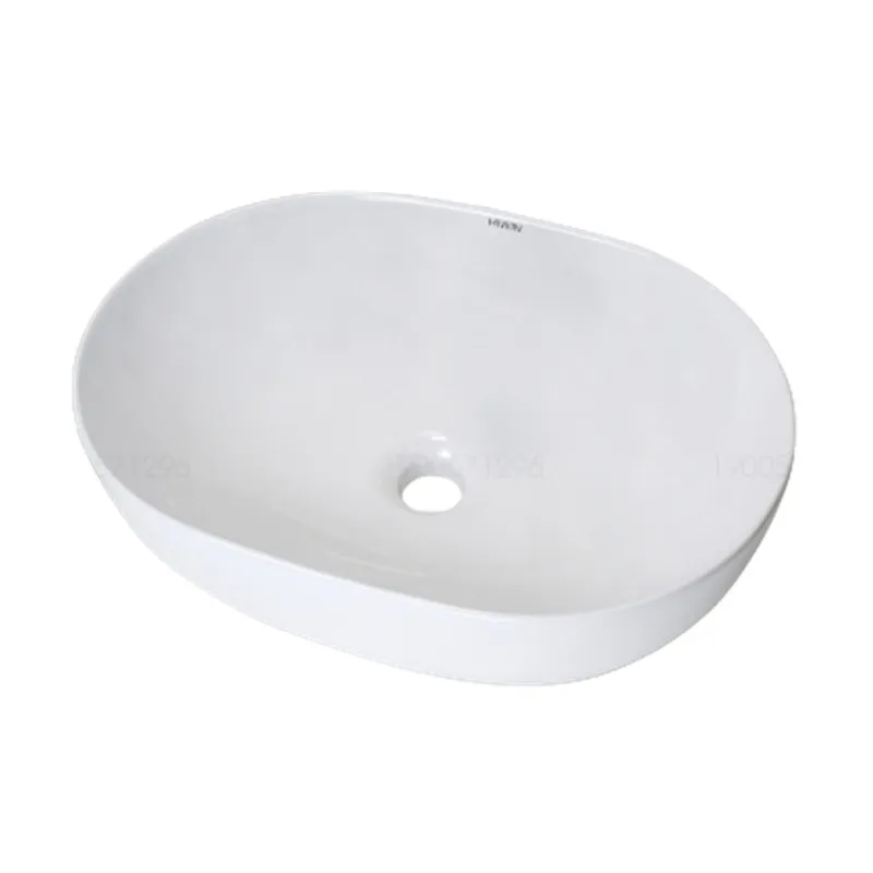 Chậu rửa mặt dương bàn lavabo đặt bàn cao cấp HIWIN LP-8026A