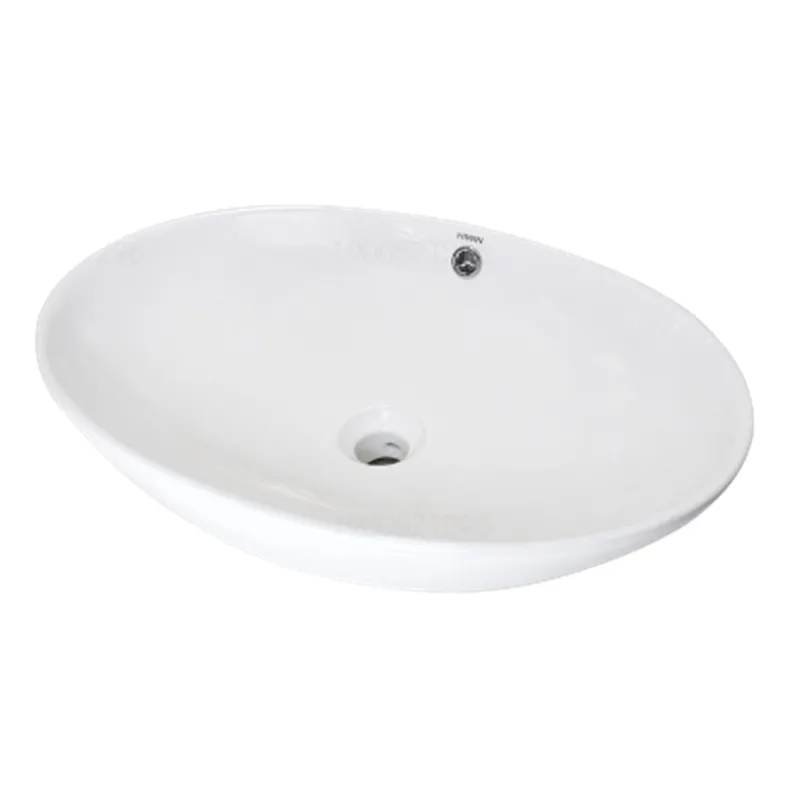 Chậu rửa mặt dương bàn lavabo đặt bàn cao cấp HIWIN LP-8168