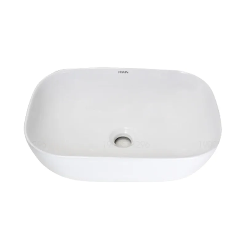 Chậu rửa mặt dương bàn lavabo đặt bàn cao cấp HIWIN LP-8215