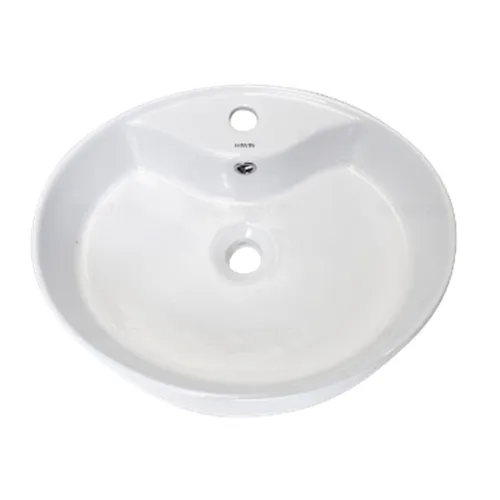Chậu rửa mặt dương bàn lavabo đặt bàn cao cấp HIWIN LP-8085
