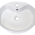 Chậu rửa mặt dương bàn lavabo đặt bàn cao cấp HIWIN LP-8085