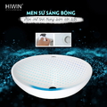 Chậu rửa mặt dương bàn lavabo đặt bàn cao cấp HIWIN LP-8168
