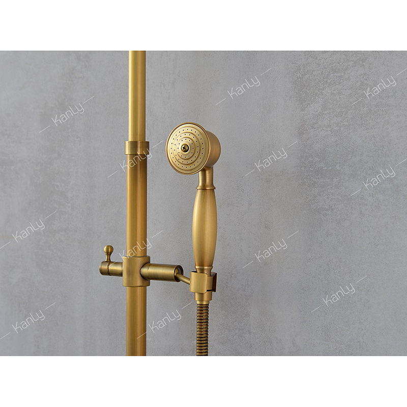Sen tắm đứng nóng lạnh bằng đồng Kanly GCS11