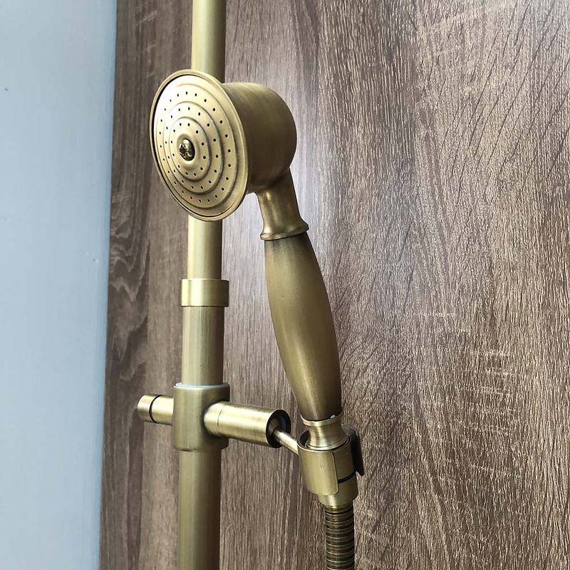 Sen tắm đứng nóng lạnh bằng đồng Kanly GCS11