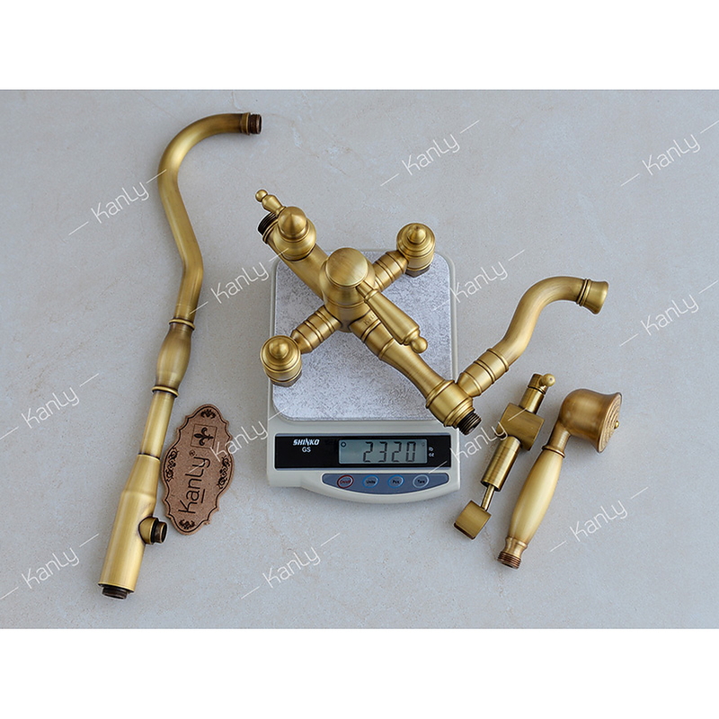 Sen tắm đứng nóng lạnh bằng đồng Kanly GCS11