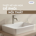 Chậu rửa mặt dương bàn lavabo đặt bàn cao cấp HIWIN LP-6200