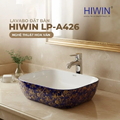 Chậu rửa mặt dương bàn lavabo đặt bàn cao cấp HIWIN LP-A426