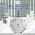 Chậu rửa mặt dương bàn lavabo đặt bàn cao cấp HIWIN LP-A521