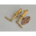 Sen bồn tắm gắn bồn 5 lỗ nóng lạnh bằng đồng cổ điển Kanly GCB22