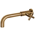 Vòi lavabo lạnh âm tường bằng đồng cổ điển Kanly GCT11