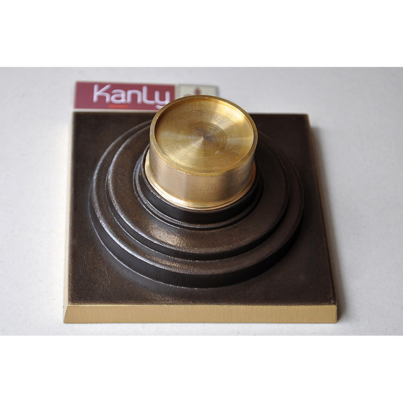 Phễu thoát sàn bằng đồng Kanly GCP12
