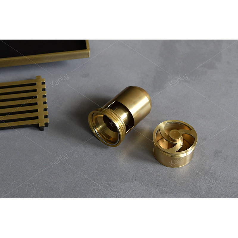 Phễu thoát sàn bằng đồng Kanly GCP67