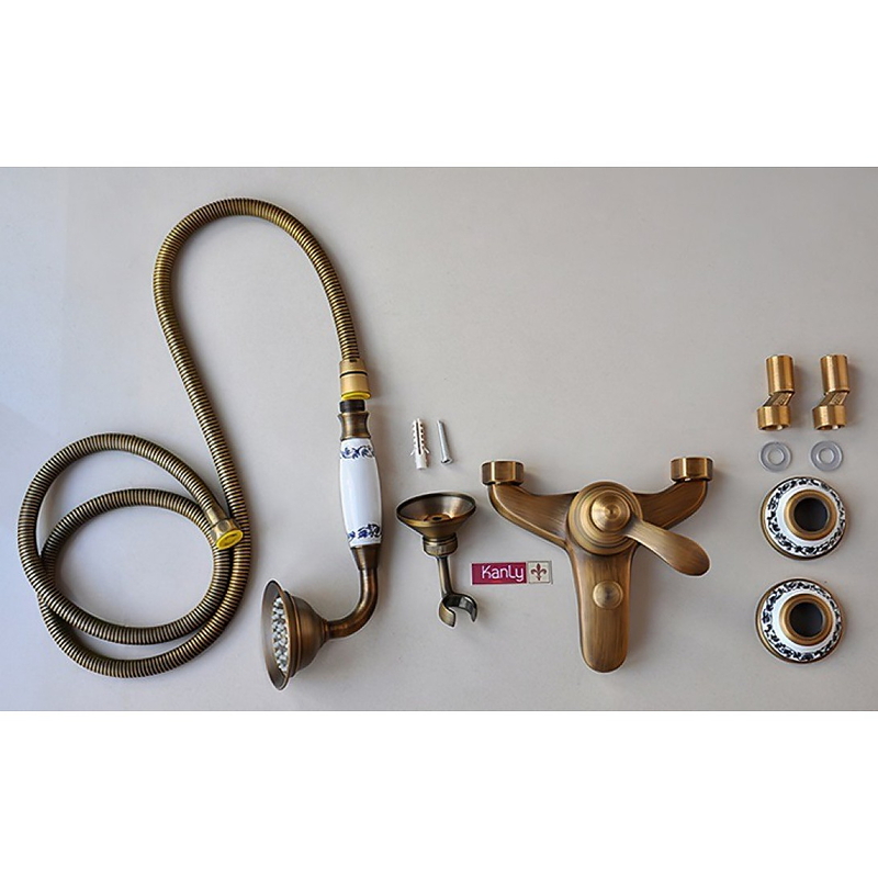 Sen tắm nóng lạnh bằng đồng Kanly GCS21
