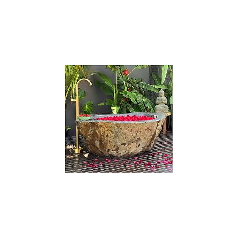 Vòi nóng lạnh đặt sàn bằng đồng cổ điển Kanly GCAH6