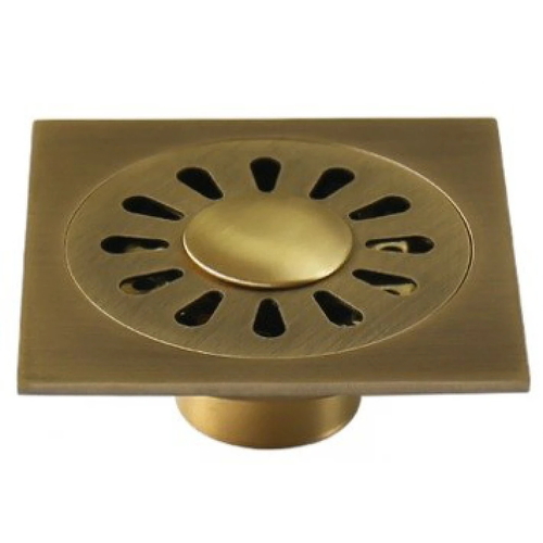 Phễu thoát sàn bằng đồng Kanly GCP13