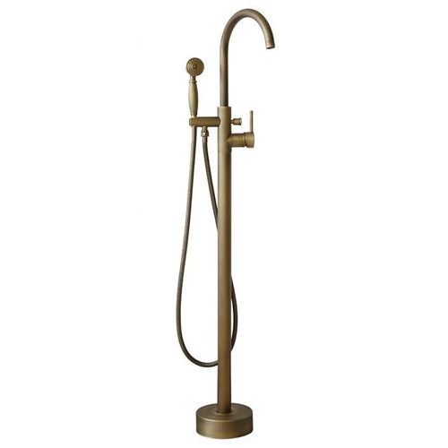 Sen bồn tắm nóng lạnh đặt sàn bằng đồng cổ điển Kanly GCS06