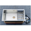 Chậu rửa bát inox 304 1 hố Kagol KA8045
