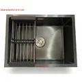 Chậu rửa bát inox phủ nano 1 hố Kagol KND6845 AB