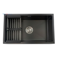 Chậu rửa bát inox phủ nano 1 hố Kagol KND7545 AB