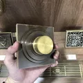 Phễu Thoát Sàn Hoa Văn Bằng Đồng KANLY GCP04