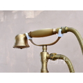 Sen bồn tắm nóng lạnh đặt sàn bằng đồng cổ điển Kanly GCS09
