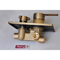 Sen tắm âm tường nóng lạnh bằng đồng Kanly GCS75