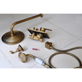 Sen tắm âm tường nóng lạnh bằng đồng Kanly GCS75