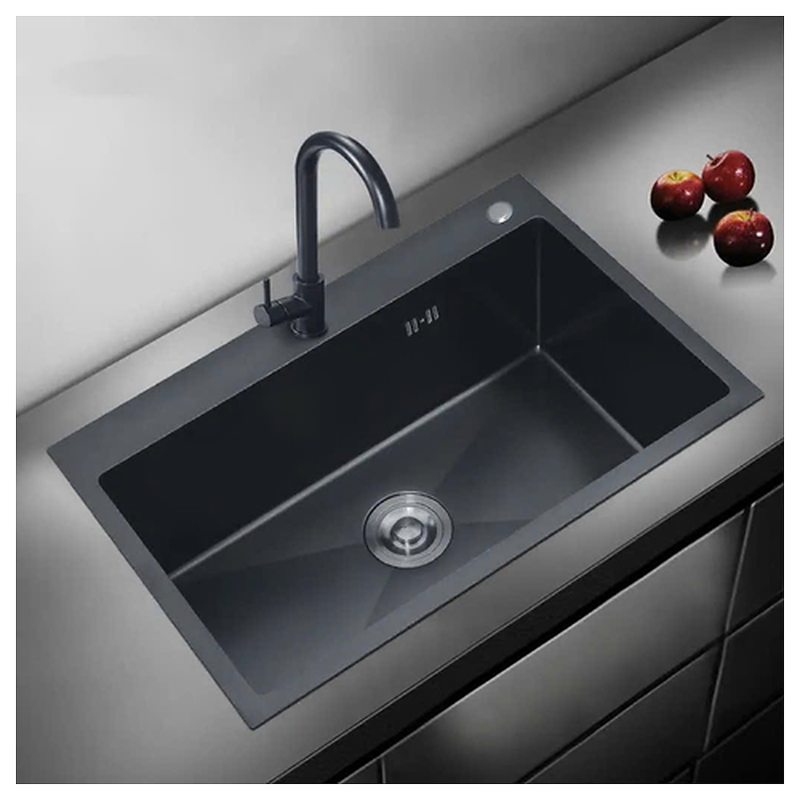 Chậu rửa bát inox phủ nano 1 hố Kagol KND8050