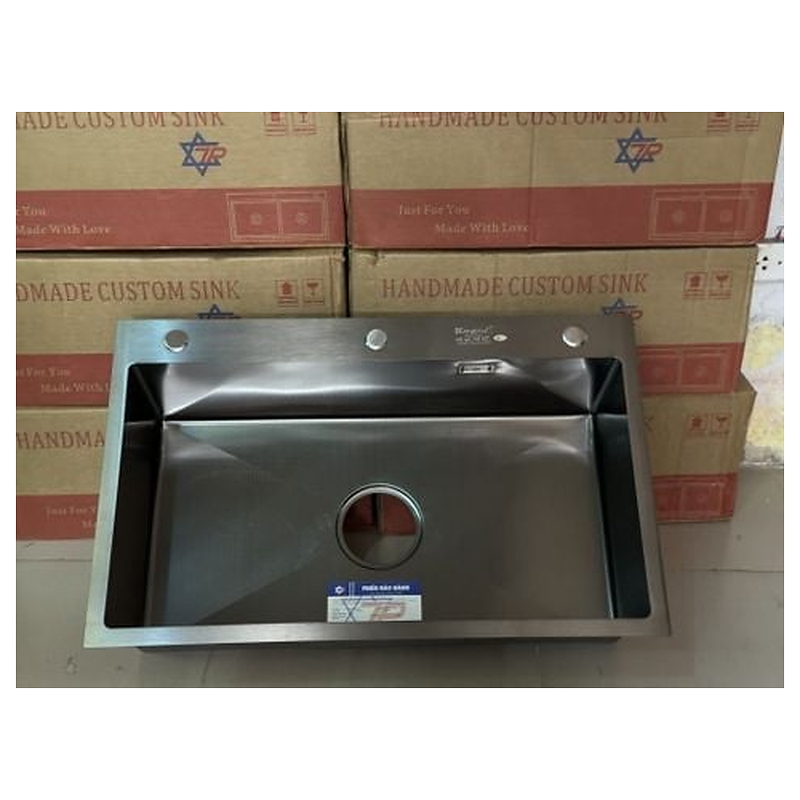 Chậu rửa bát inox phủ nano 1 hố Kagol KND8050