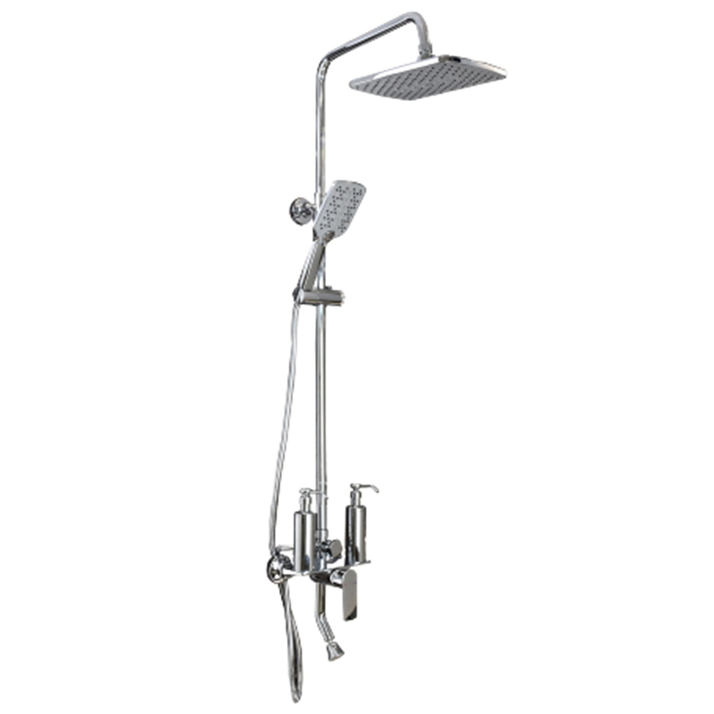 Vòi sen tắm cây đứng nóng lạnh Hiwin KF-122