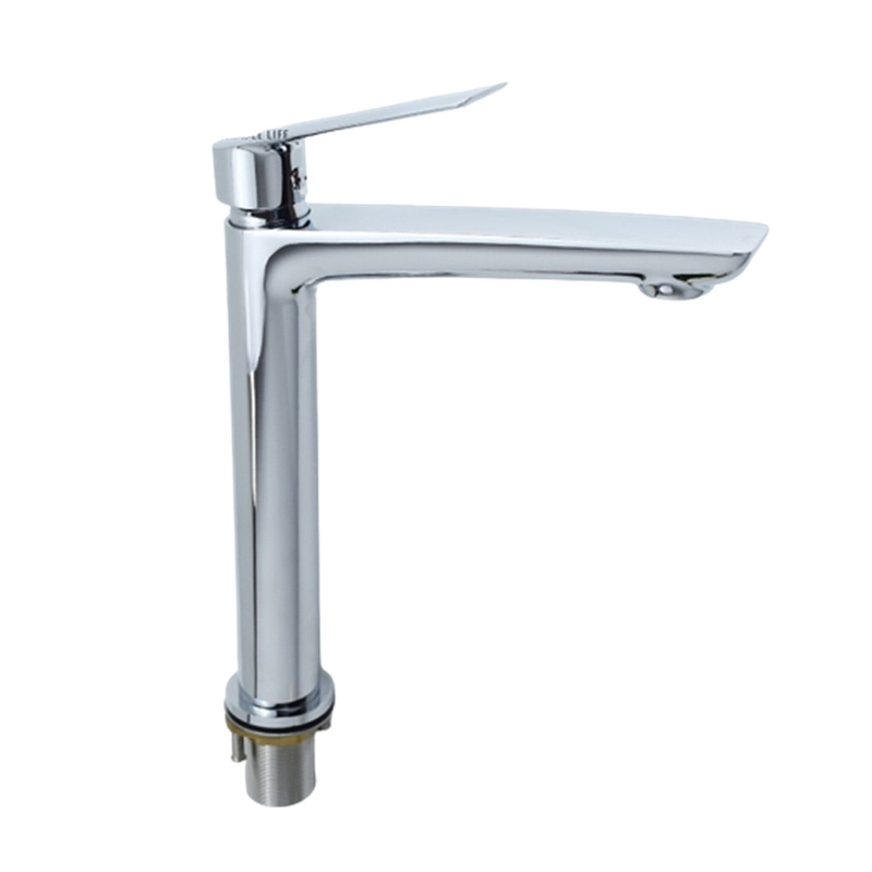 Vòi chậu rửa mặt nóng lạnh thân cao HIWIN KF-765