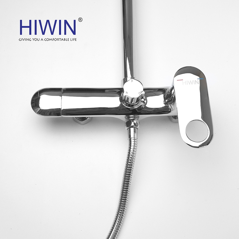 Vòi sen tắm cây đứng nóng lạnh Hiwin KF-140