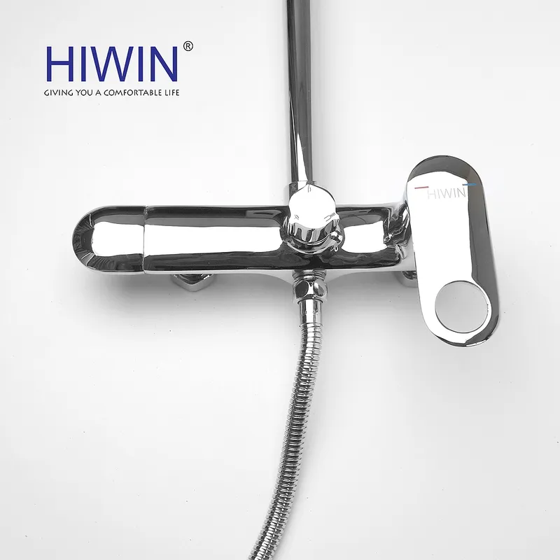 Vòi sen tắm cây đứng nóng lạnh Hiwin KF-140