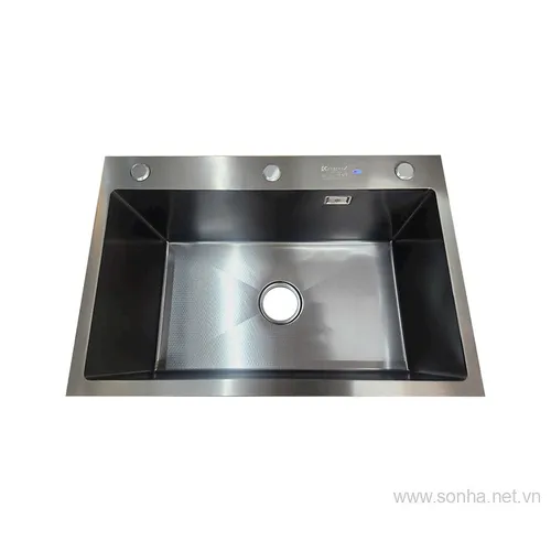 Chậu rửa bát inox phủ nano 1 hố Kagol KND8050