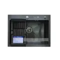 Chậu rửa bát inox phủ nano 1 hố Kagol KND6045
