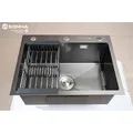 Chậu rửa bát inox phủ nano 1 hố Kagol KND6845