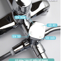Vòi sen tắm cây đứng nóng lạnh Hiwin KF-106