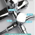 Vòi sen tắm cây đứng nóng lạnh Hiwin KF-106