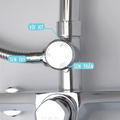 Vòi sen tắm cây đứng nóng lạnh Hiwin KF-117