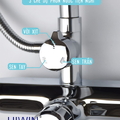 Vòi sen tắm cây đứng nóng lạnh Hiwin KF-118