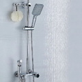 Vòi sen tắm cây đứng nóng lạnh mạ crom Hiwin KF-136
