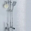 Vòi sen tắm cây đứng nóng lạnh mạ crom Hiwin KF-136