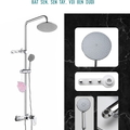 Vòi sen tắm cây đứng nóng lạnh Hiwin KF-140