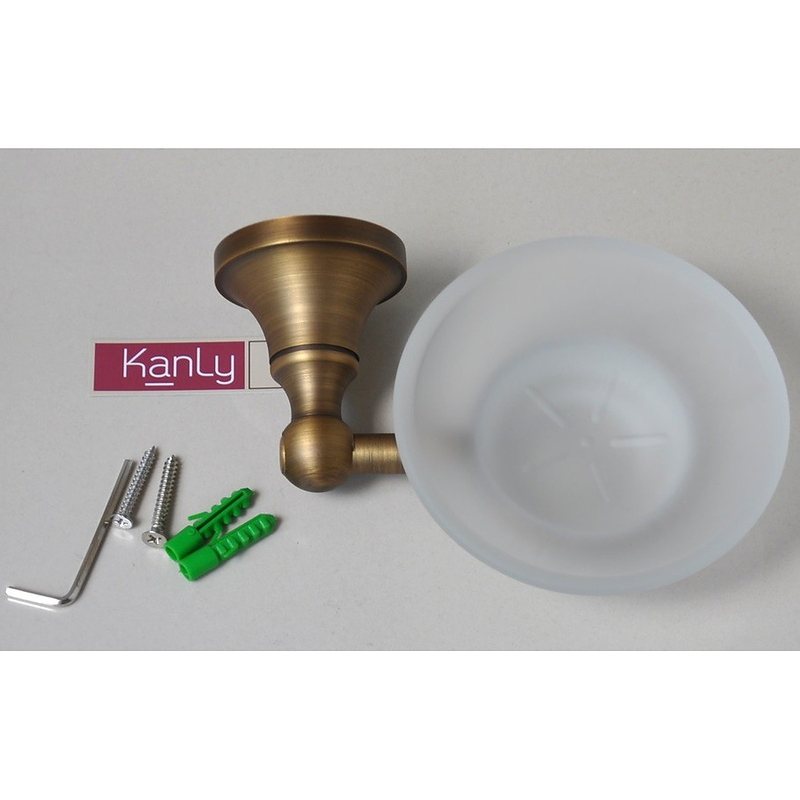 Đĩa đựng xà phòng bằng đồng Kanly GCK04