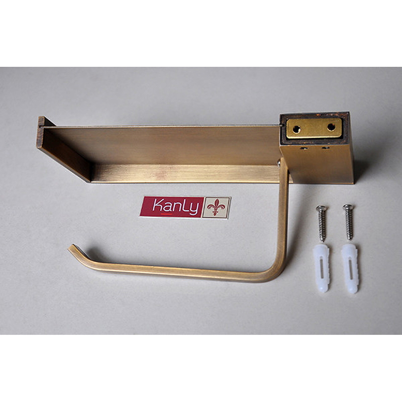 Móc giấy vệ sinh bằng đồng Kanly GCK33