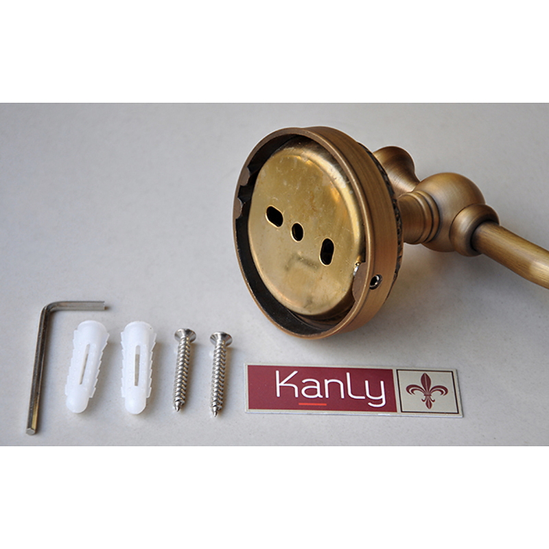 Móc treo áo bằng đồng Kanly GCH01N